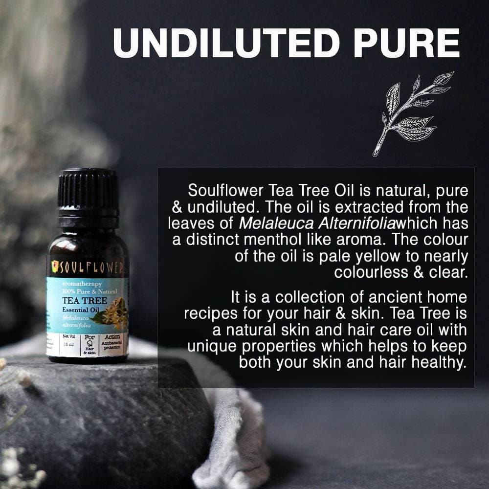 Soulflower Tea Tree Essential Oil -