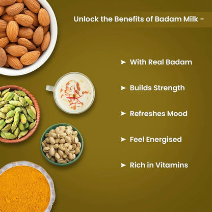 Sorich Organics Chocolate Badam Milk Golden Latte Jars Combo - combo