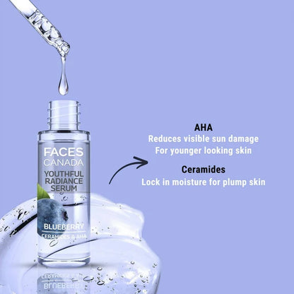 Faces Canada Youthful Radiance Serum - Blueberry - 27 ml