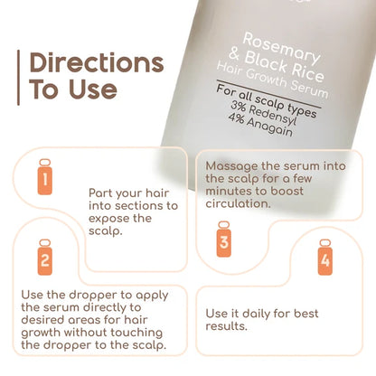 Beyond Rice Rosemary & Black Rice Hair Growth Serum - 30 ml