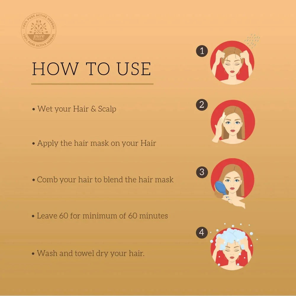 Khadi Natural Moroccan Argan Hair Mask - 200 gm