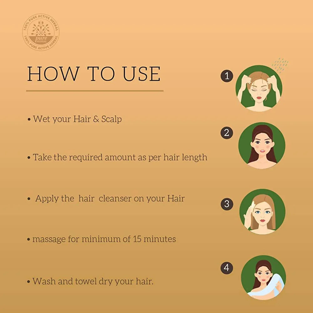 Khadi Natural Amla & Bhringraj Hair Cleanser - 310 ml