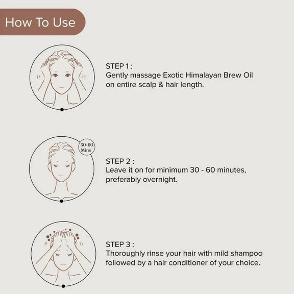 Dromen & Co Exotic Himalayan Brew Hair Oil - 250 ml