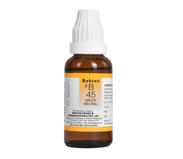 Bakson's Homeopathy B45 Drops