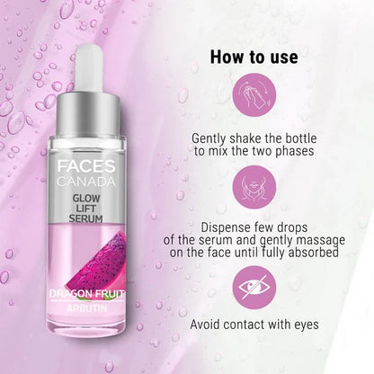Faces Canada Glow Lift Serum Dragon Fruit - 30 gm