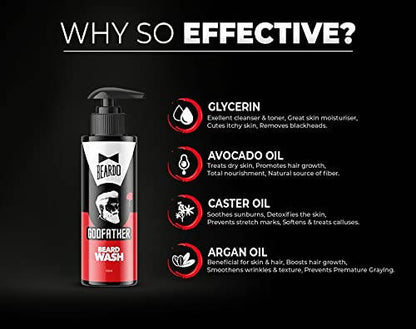 Beardo Godfather Beard Wash - 100 ml