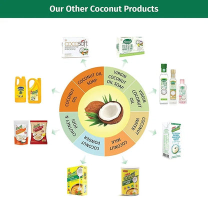KLF Nirmal 100% Pure Coconut Oil - 1 L