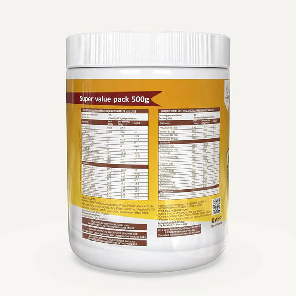 Pro360 Diabetic Care Protein Powder - 500 gm