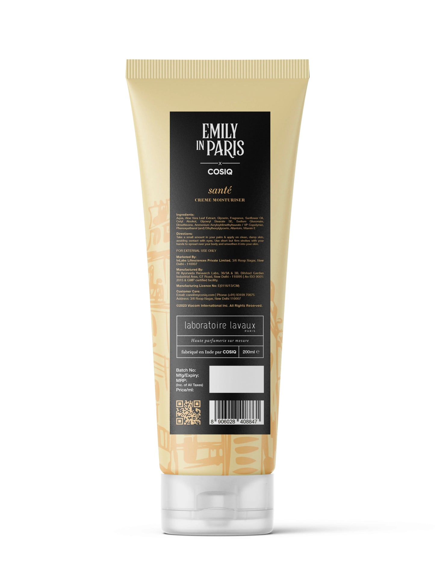 Cos-IQ Emily In Paris Mindy’s Santé Creme Moisturizer - 200 ml