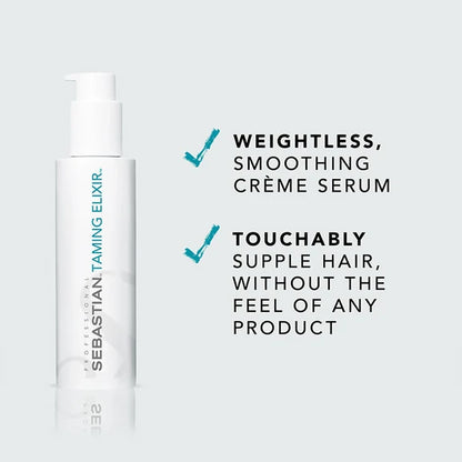 Sebastian Professional Taming Elixir Weightless Smoothing Creme Hair Serum - 140 ml