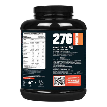Reformulate I Isoform I Whey Isolate I Your Daily Meal Replacement Formula I 27G Protein | 6.1G BCAA | 12.9G EAA | O g Sugar - Cold Coffee - 2 kg