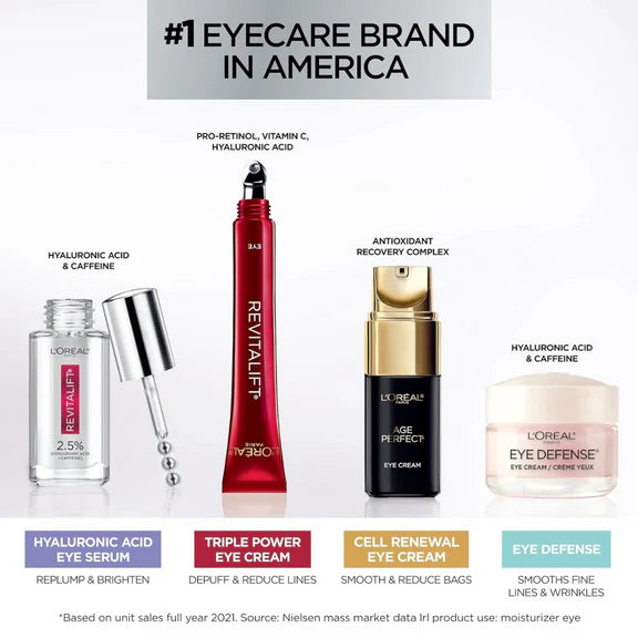 L'Oreal Paris Anti Aging Eye Cream - 15 ml