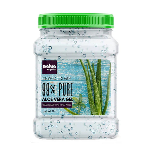 Paiya Organics 99% Crystal Clear Aloe Vera Gel - 1 kg