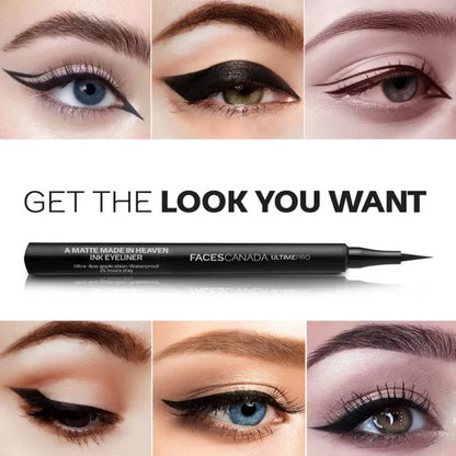 Faces Canada Ultime Pro A Matte Made in Heaven Ink liner Black - 1.2 gm
