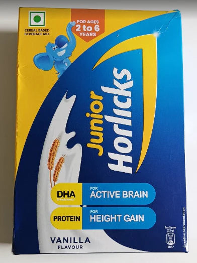 Junior Horlicks Health and Nutrition Drink (2 to 6 Years) - Vanilla Flavour - 500 gm