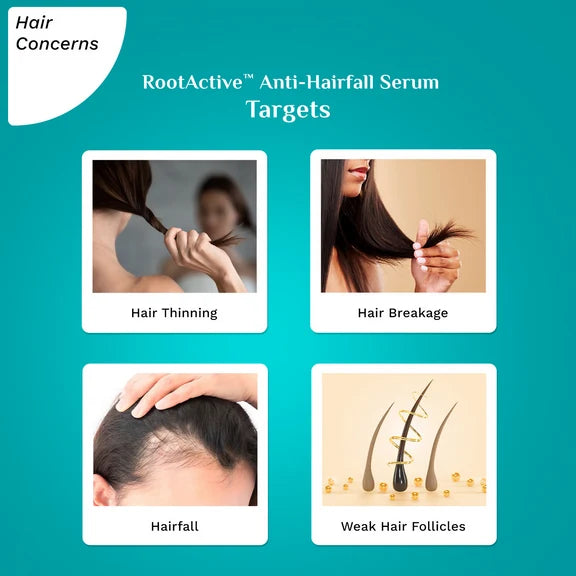 Pilgrim Rootactive Anti-Hairfall Serum - 30 ml