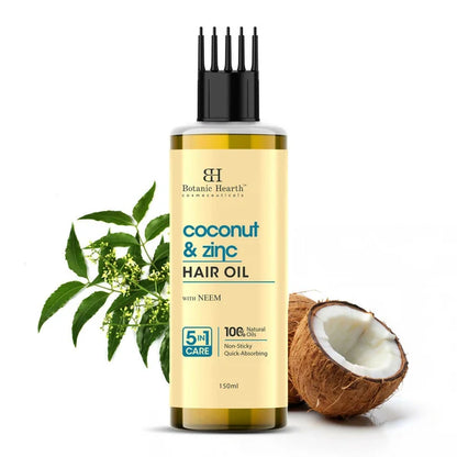 Botanic Hearth Coconut & Zinc Hair Oil - 150 ml