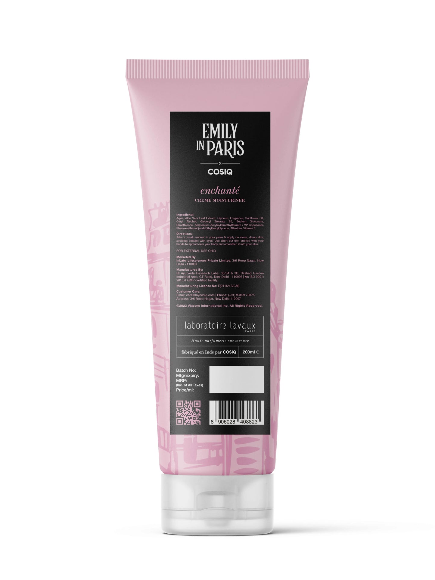 Cos-IQ Emily In Paris Emily's Enchanté Creme Moisturizer - 200 ml