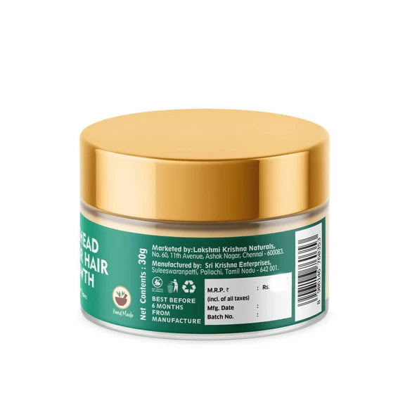 Lakshmi Krishna Naturals Forehead Gel For Hair Growth - 50 gm