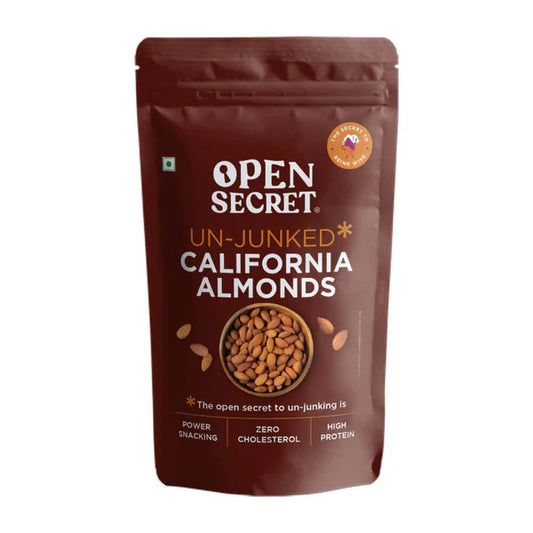 Open Secret Un-Junked California Almonds - 501 gm