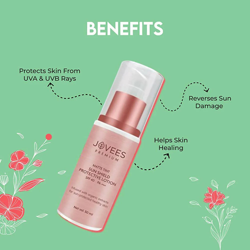 Jovees Premium Sun Shield Protective Lotion SPF 40 - 50 ml