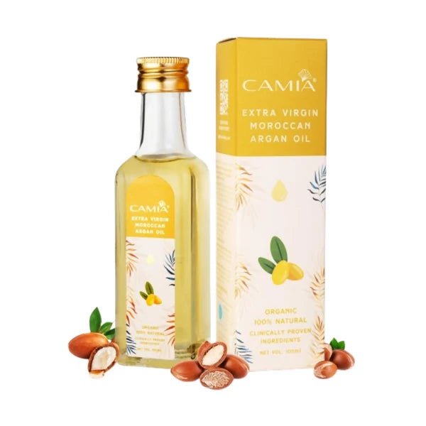 Camia Organic Moroccan Argan Oil For Skin & Hair - 100 ml