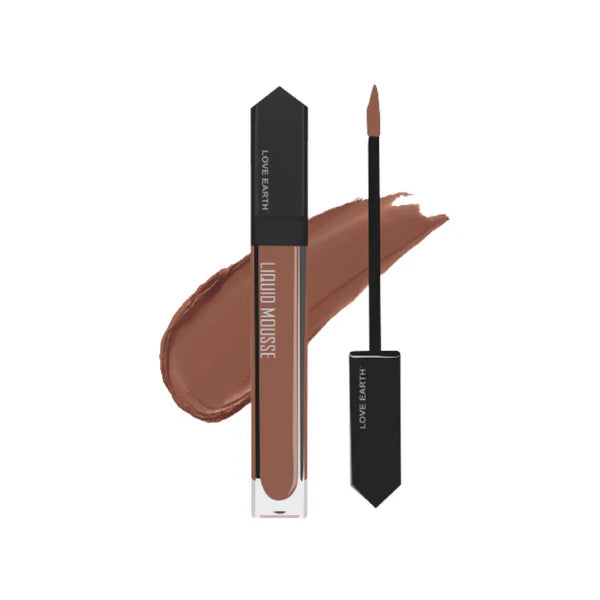 Love Earth Liquid Mousse Lipstick - Holiday Coffee - 6 ml