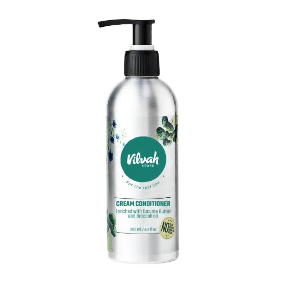 Vilvah Store Hair Cream Citrus Conditioner For Dry And Frizzy Hair