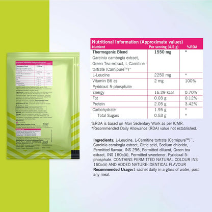 Chicnutrix Korean Lean Weight Management Fat Burner Sachets