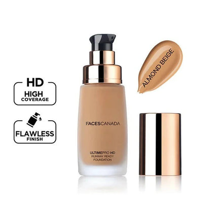 Faces Canada Ultime Pro HD Runway Ready Foundation-Almond Beige 06 - 30 ml