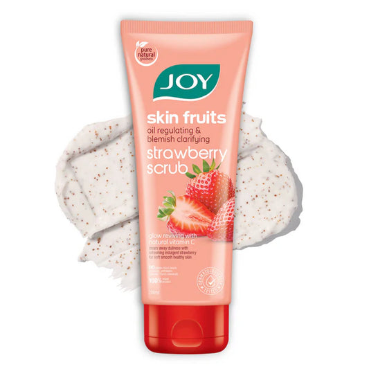 Joy Strawberry Face & Body Scrub - 200 gm