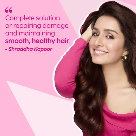 PLIX The Plant Fix Hibiscus Bond Repair Advanced Hair Oil & Shampoo - combo