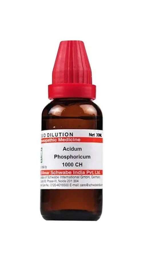 Dr. Willmar Schwabe India Acidum Phosphoricum Dilution -6 CH