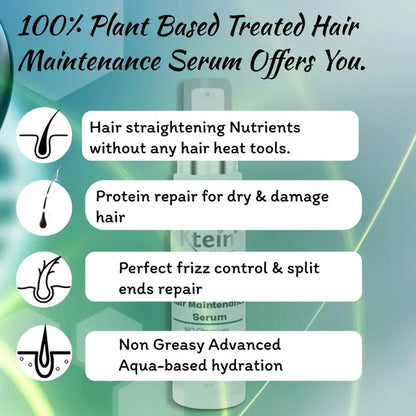 Ktein 100% Plant Based Treated Hair Maintenance Serum - 30 ml
