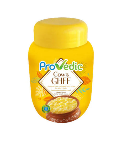 ProVedic Cow Ghee | Pure and Natural (1000ml Pet Jar) Cow Ghee for Good Digestion and Immunity | Made with Fresh Cow's Milk, Granular (Danedaar) Texture | Rich Taste and Aroma - 1 L