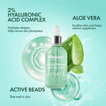 Himalaya Herbals Hydra Plump Aloe Face Serum - 15 ml