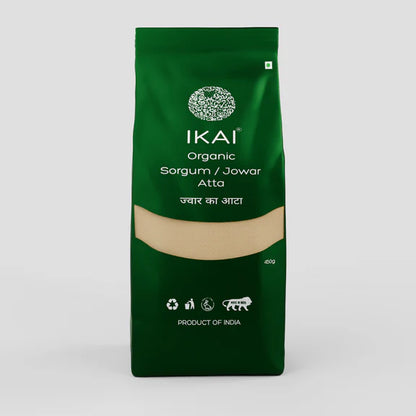 IKAI Organic Sorghum/Jowar Atta - 450 gm