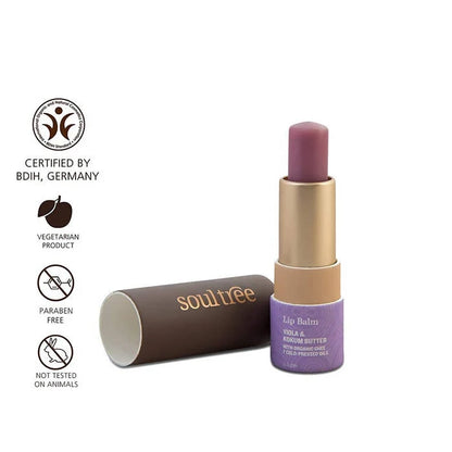 Soultree Viola & Kokum Butter Lip Balm - 3.5 gm