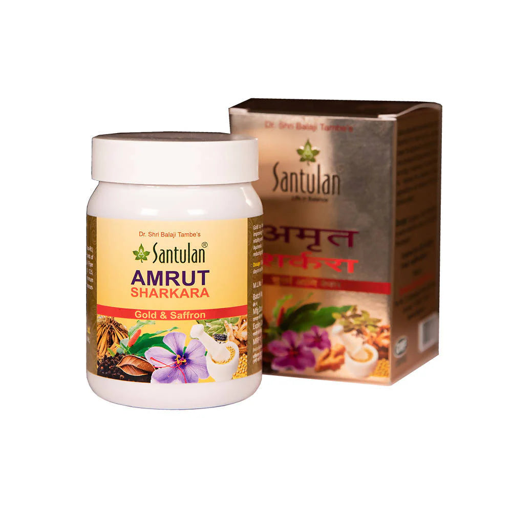 Santulan Ayurveda Amrut Sharkara Gold & Saffron -100 gm