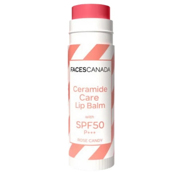 Faces Canada Ceramide Care Lip Balm - Rose Candy 02 - 4 gm