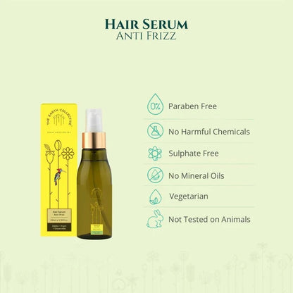 The Earth Collective Hair Serum - Anti-frizz - 100 ml