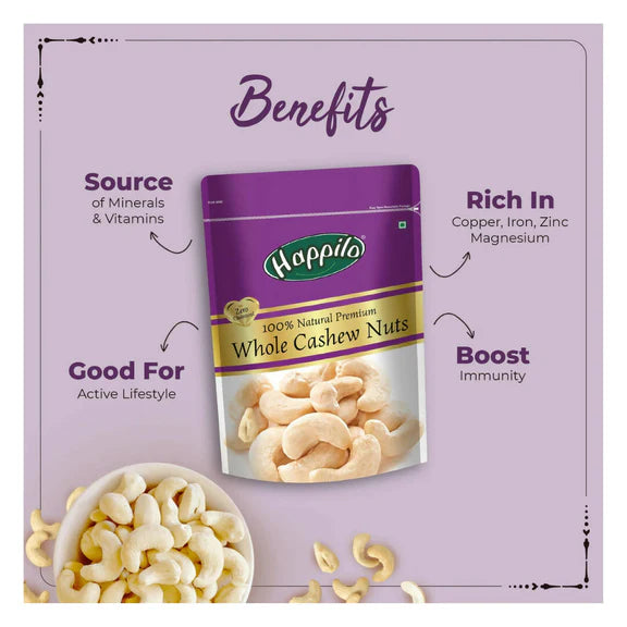 Happilo Premium Nuts & Dryfruit Combo (Almond, Cashews & Green Raisin) - Combo