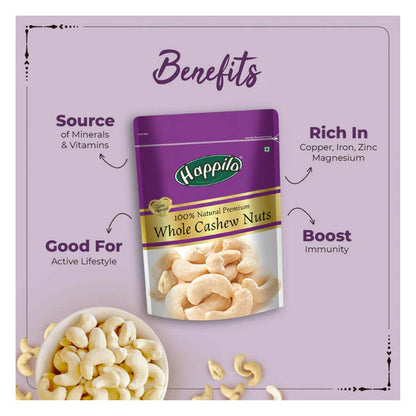 Happilo Premium Nuts & Dryfruit Combo (Almond, Cashews & Green Raisin) - Combo