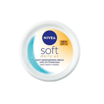 Nivea Soft Daily UV Light Moisturising Cream - 50 ml