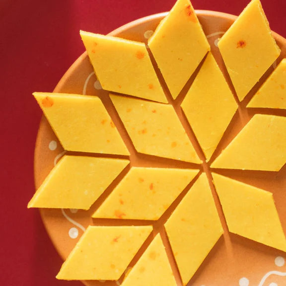 Shree Mithai Kesar Kaju Katli - 250 gm