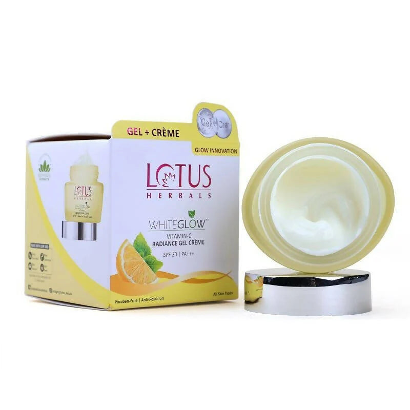 Lotus Herbals Whiteglow Vitamin-C Radiance Gel Crème SPF