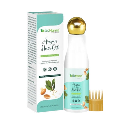 The Eco Mama Argan Hair Oil - 200 ml