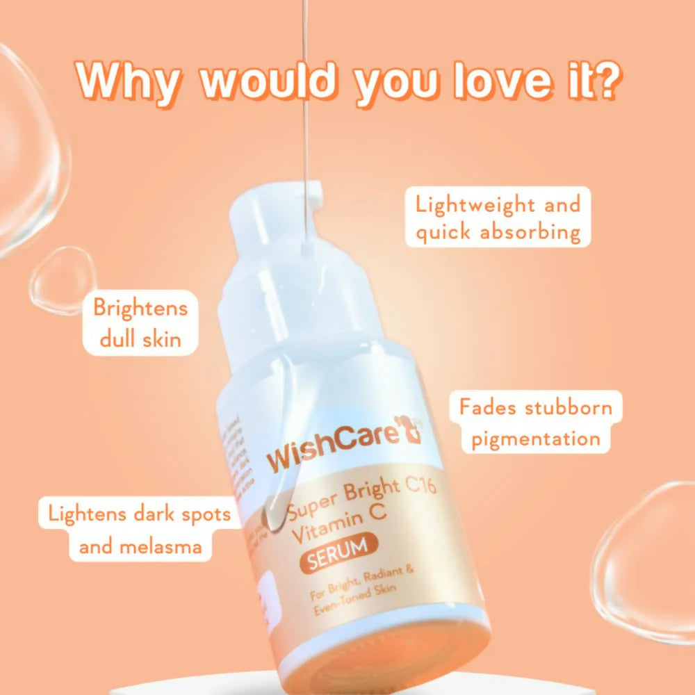 Wishcare Super Bright C16 Vitamin C Face Serum - 30 ml