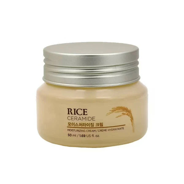 The Face Shop Rice & Ceramide Moisturizing Cream - Korean Skincare - 50 ml