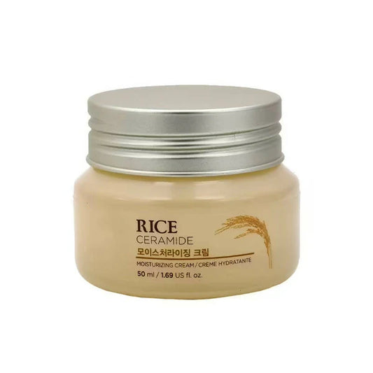 The Face Shop Rice & Ceramide Moisturizing Cream - Korean Skincare - 50 ml